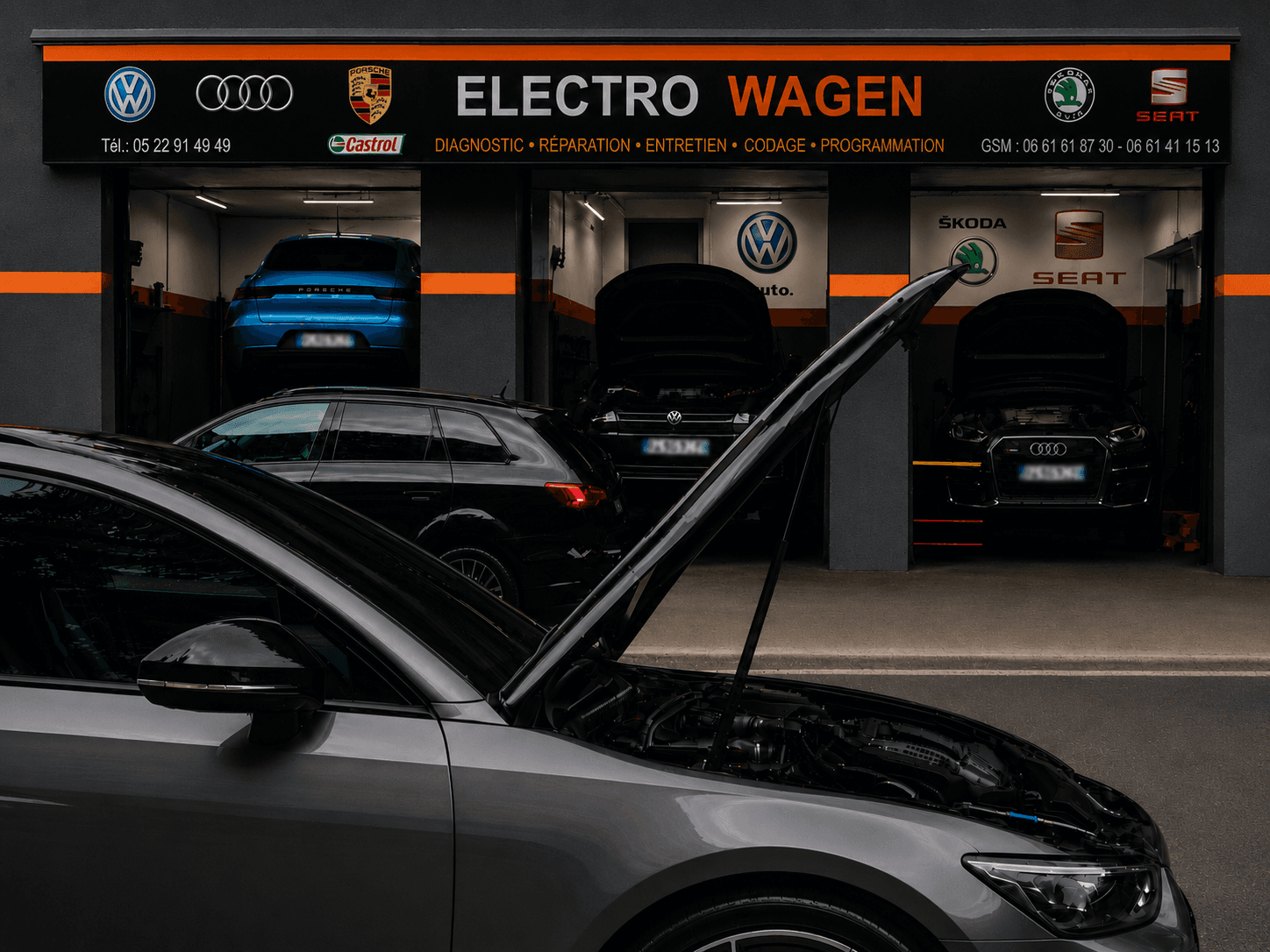 Audi RS - Electro Wagen Al Oulfa